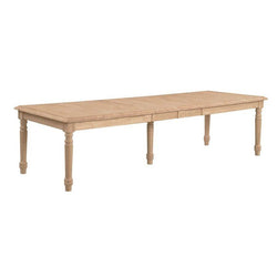 [120 Inch] Extension Farm Table - [Nude Furniture]