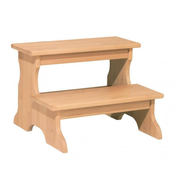 [19 INCH] TWO STEP FOOT STOOL - [Nude Furniture]