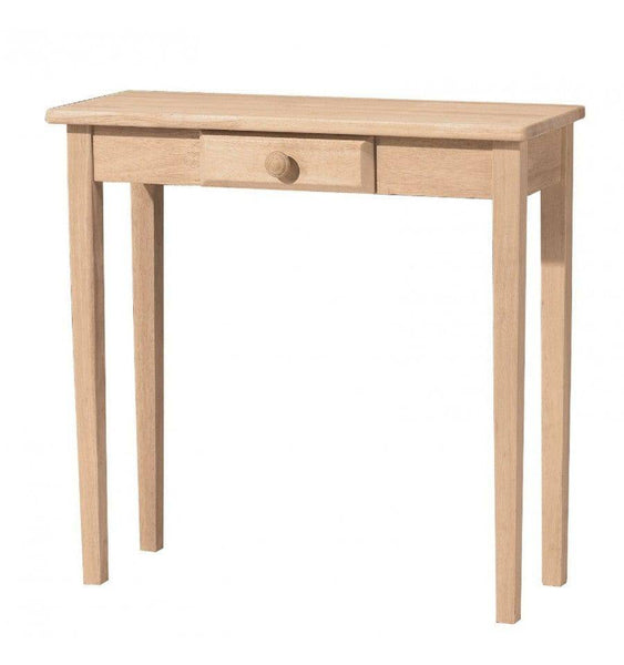 [30 Inch] Shaker Entry Table with Drawer - [Nude Furniture]