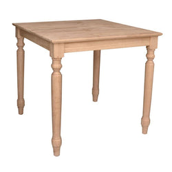 [30x30 Inch] Modern Farm Gathering Table - [Nude Furniture]