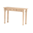 [46 Inch] Traditional Sofa Table - [Nude Furniture]