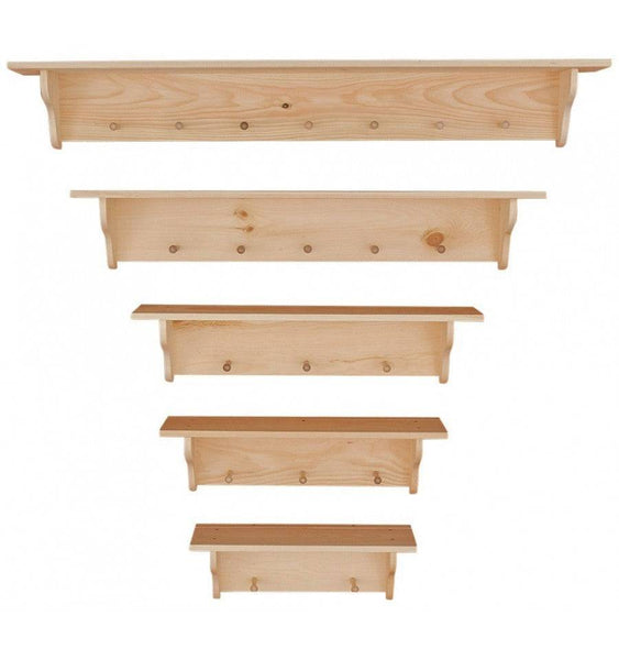 [24-60 INCH] WALL SHELVES | PEG 101 - [Nude Furniture]