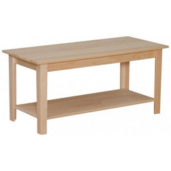 [40 Inch] White Horse Coffee Table 564 - [Nude Furniture]