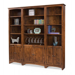 Flush Bookcase Wall Example - [Nude Furniture]