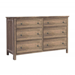 Heritage 6 Drawer Double Dresser - [Nude Furniture]