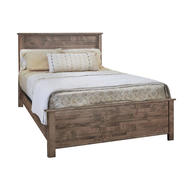 Queen Portland Shiplap Bed - [Nude Furniture]