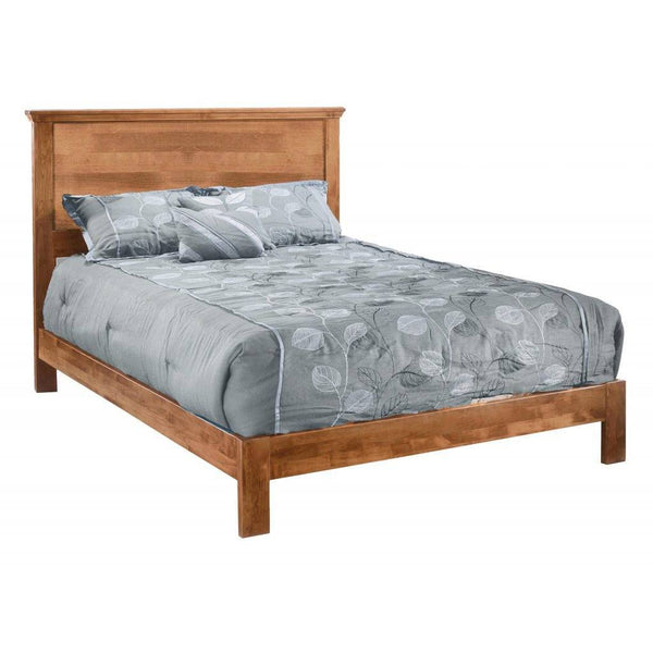 Solid Alder Plank Bed - [Nude Furniture]