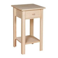 [13 INCH] WHITE HORSE SIDE TABLE 412 - [Nude Furniture]