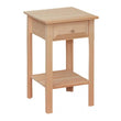 [16 Inch] White Horse Side Table 755 - [Nude Furniture]
