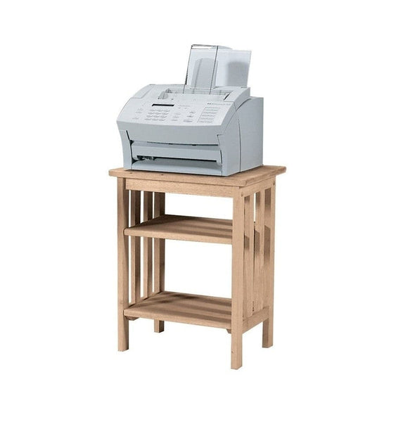 [19 INCH] MISSION PRINTER STAND - [Nude Furniture]