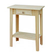 [22 Inch] White Horse Entry Table 146 - [Nude Furniture]