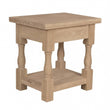 [24 Inch] Tuscan End Table - [Nude Furniture]