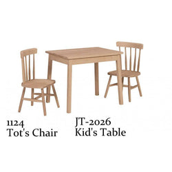 [26 INCH] KID'S TABLE - [Nude Furniture]
