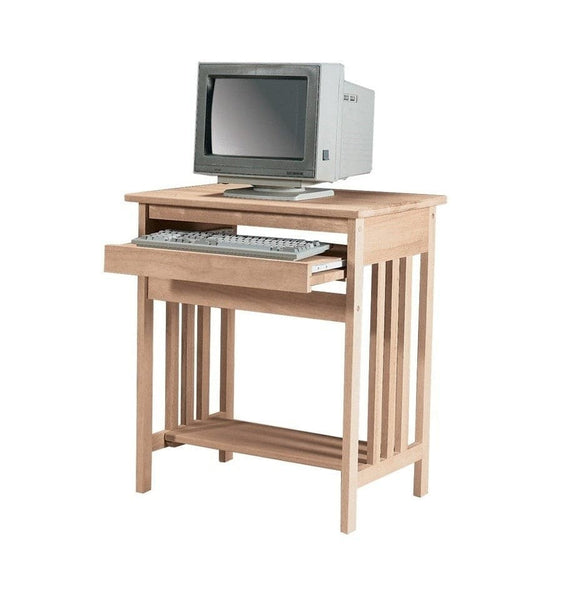 [27 INCH] MISSION COMPUTER STAND - [Nude Furniture]