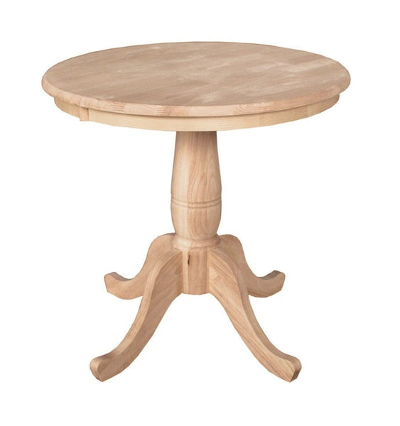 [30 Inch] Classic Dining Table - [Nude Furniture]