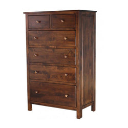 [34 INCH] 6 DRAWER CHEST BLANKET DRAWER - [Nude Furniture]