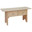 [35 INCH] COFFEE TABLE BENCH 125 - [Nude Furniture]
