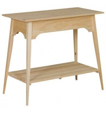 [35 INCH] SHAKER SLAT TABLE 376 - [Nude Furniture]