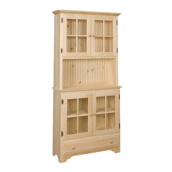 [36 Inch] Country Hutch 298 - [Nude Furniture]