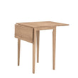 [36 Inch] Shaker Dropleaf Dining Table - [Nude Furniture]