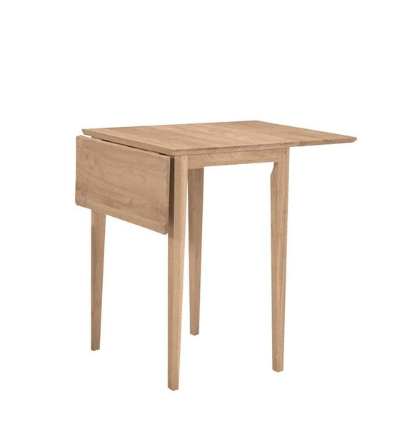 [36 Inch] Shaker Dropleaf Dining Table - [Nude Furniture]
