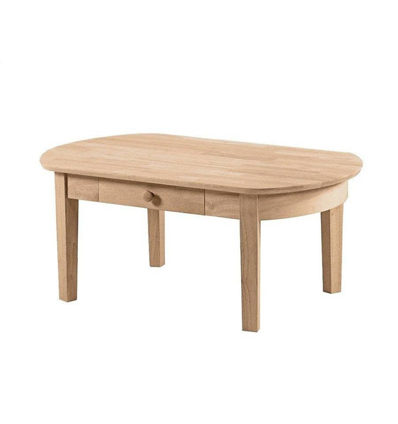[42 Inch] Phillips Oval Coffee Table - [Nude Furniture]