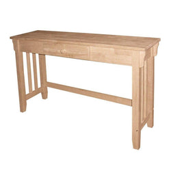 [45 Inch] Mission Sofa Table Table - [Nude Furniture]