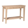[46 Inch] Phillips Oval Sofa Table - [Nude Furniture]