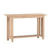 [48 Inch] Mission Sofa Table - [Nude Furniture]