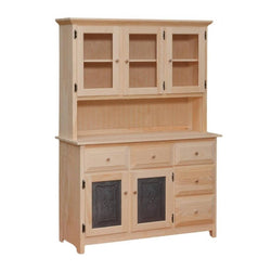 [49 Inch] Dutch Country Hutch 800 - [Nude Furniture]