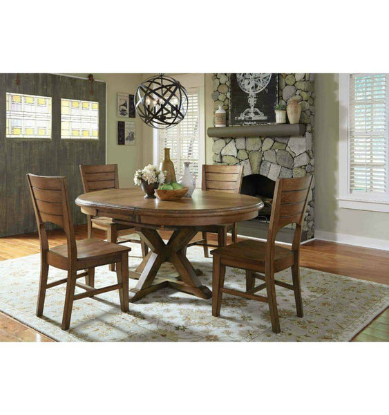 5 PC CANYON FULL DINING GROUP - [Nude Furniture]