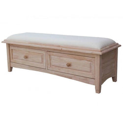 [52 INCH] BEDSIDE BENCHES - [Nude Furniture]