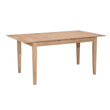 [60 Inch] Modern Farm Butterfly Dining Table - [Nude Furniture]