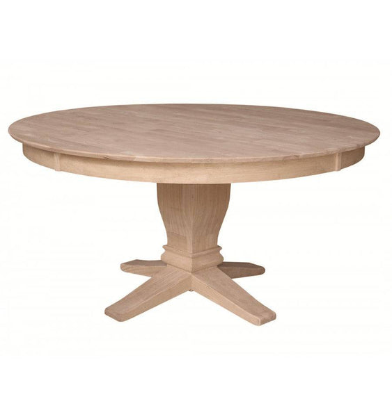 [60 Inch] Solid Dining Table - [Nude Furniture]