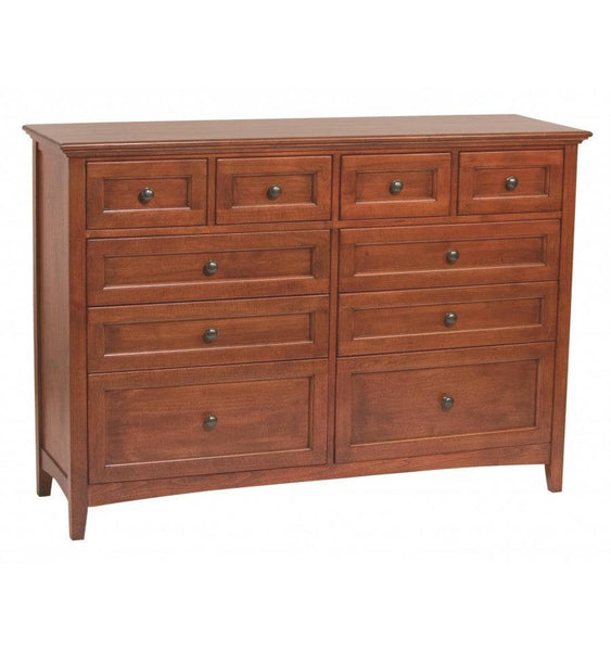 GAC McKenzie 10–Drawer Dresser - [Nude Furniture]