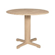 [36 Inch] Contemporary Dropleaf Table - [Nude Furniture]