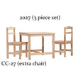 KID'S 3PC TABLE SETS - [Nude Furniture]