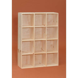 [41 INCH] AMISH 3X4 CUBE CUBBY 775 - [Nude Furniture]