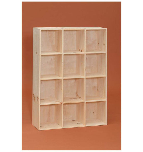 [41 INCH] AMISH 3X4 CUBE CUBBY 775 - [Nude Furniture]