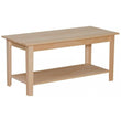 [40 Inch] White Horse Coffee Table 564 - [Nude Furniture]