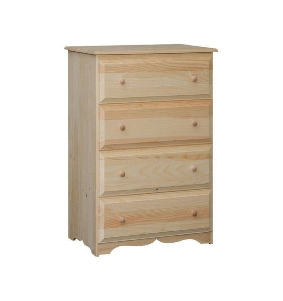 [31 INCH] ADAMS 4 DRAWER CHEST 8054 - [Nude Furniture]
