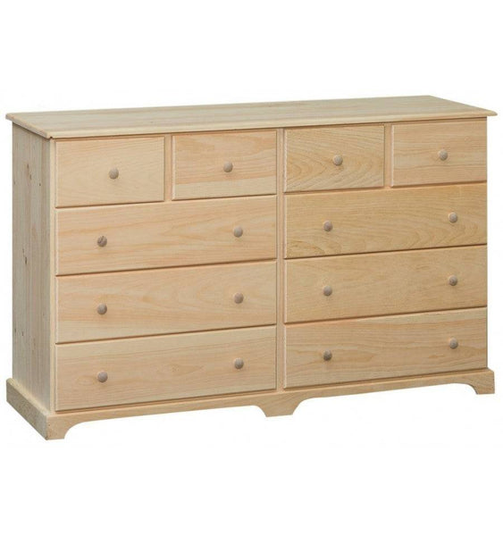 [60 Inch] Jakob 10 Drawer Dresser 7020 - [Nude Furniture]