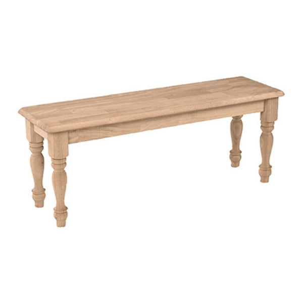 BE-47-FX Farmhouse Bench Custom Upholstered - [Nude Furniture]