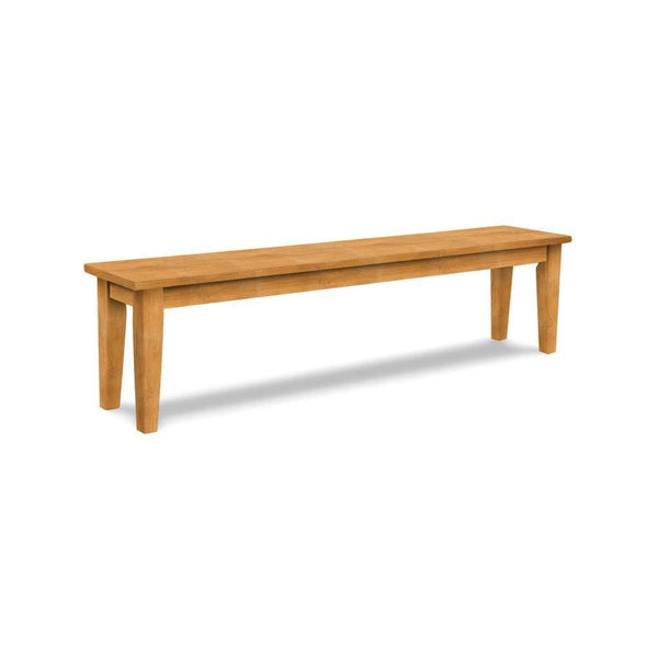 BE-72S  Shaker Bench - [Nude Furniture]