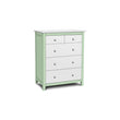 BD-7025 Lancaster 5 Drw Carriage Chest - [Nude Furniture]