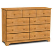 BD-5019 9-Drawer Dresser - [Nude Furniture]