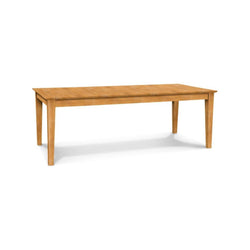 Solid Table w/ shaker legs - [Nude Furniture]