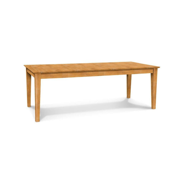 Solid Table w/ shaker legs - [Nude Furniture]