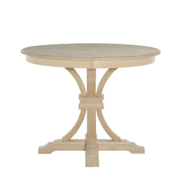 T-142RT 42″ Solid Round Create-A-Table - [Nude Furniture]