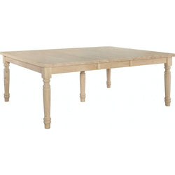 T-6060XBT / T-71B/T-73B/T-73G Butterfly Leaf Table with thick turned legs/Shaker Legs - [Nude Furniture]